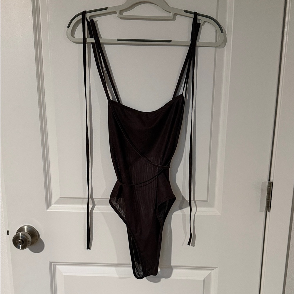 Better Tan Tan-through Belize One Piece | Mocha